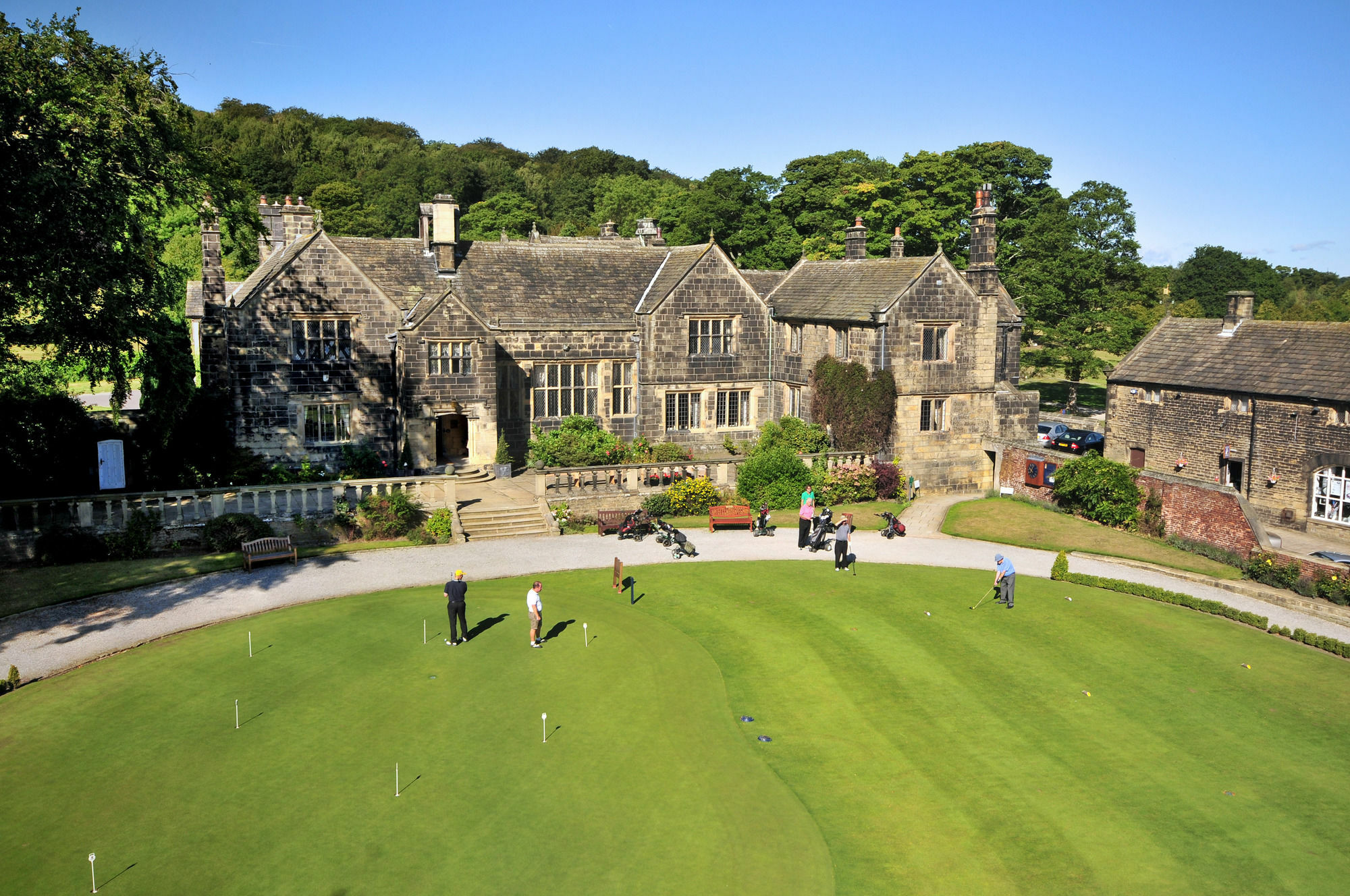 Woodsome Hall Golf Club Dormy House Fenay Bridge Exterior foto